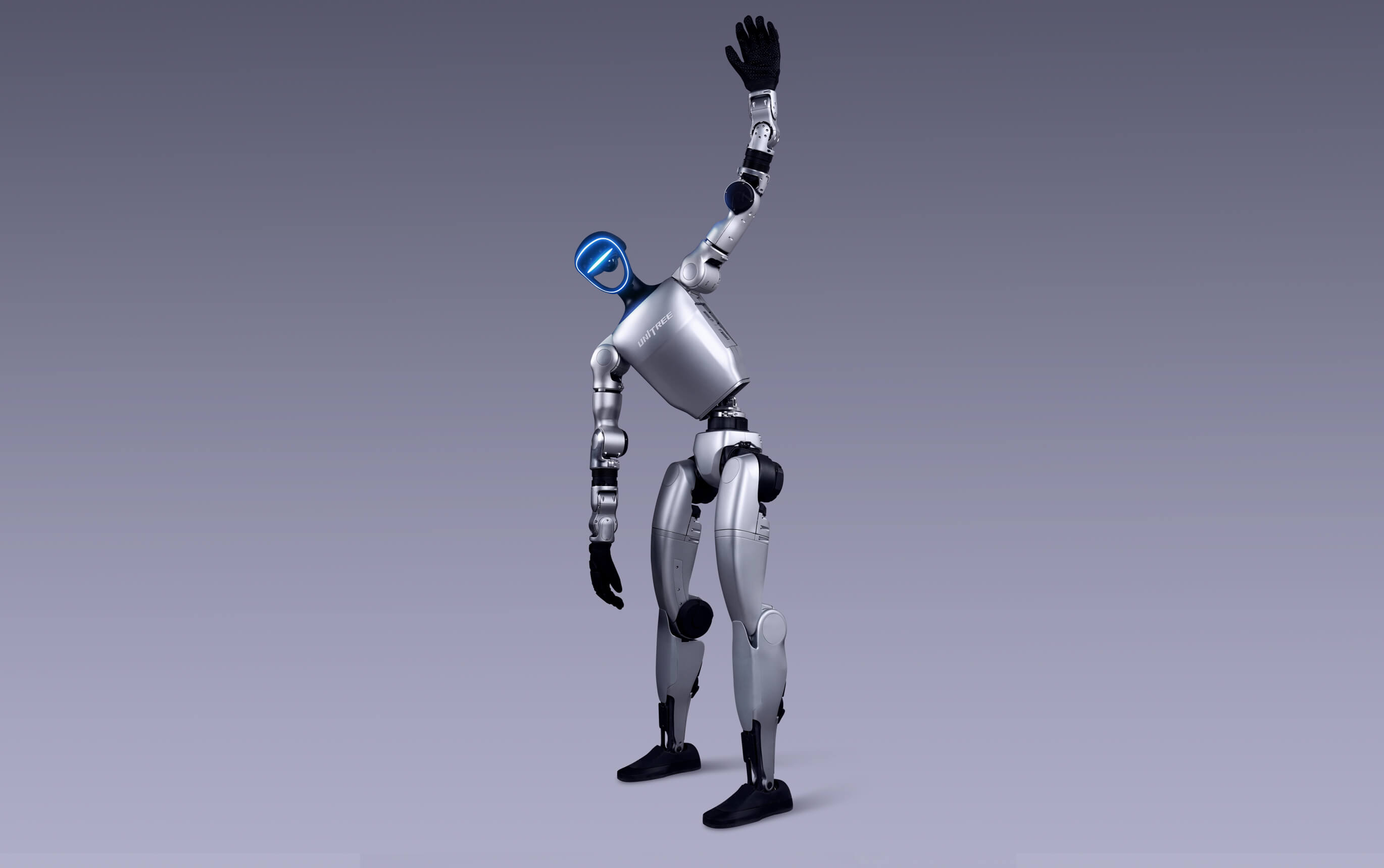 Unitree G1 İnsansı Robot - El Sallama Pozu