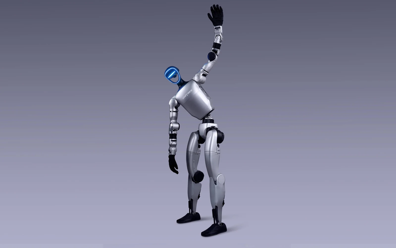 Unitree G1 İnsansı Robot - El Sallama Pozu