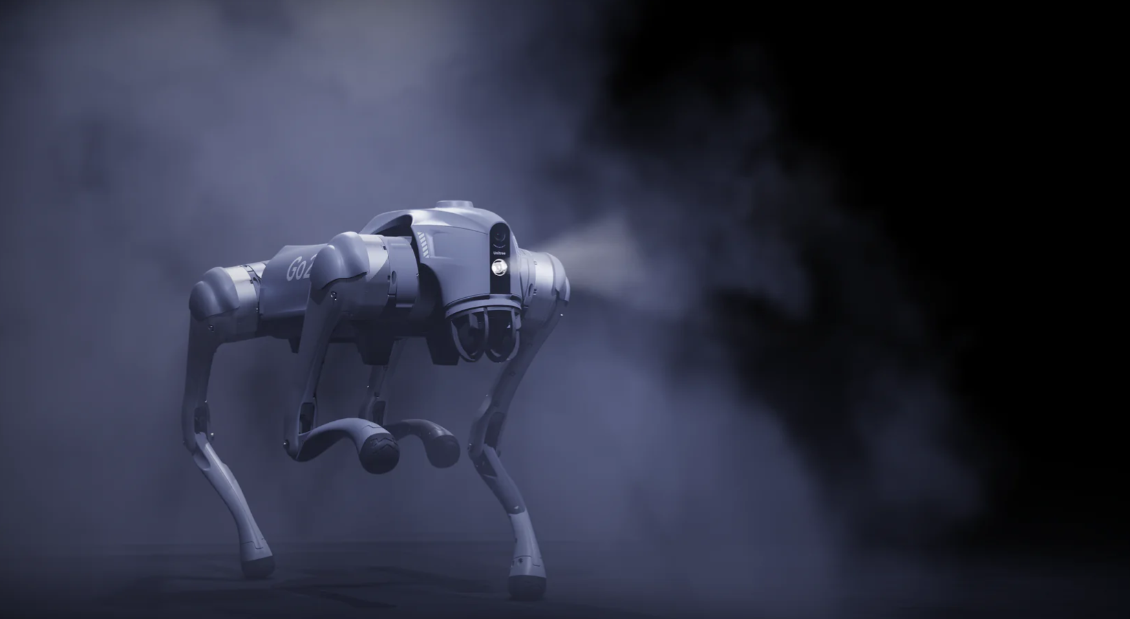 Unitree Go2 Robot Köpek - Profesyonel Etkinlik Gösterisi